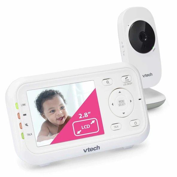 VTech Video Bebek Monitörü - Otomatik Gece Görüşü, - 2.8 Inc Ekran ürün görseli 1