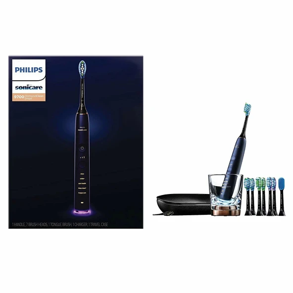 Philips Sonicare DiamondClean Smart 9700 Elektrikli Diş Fırçası - Mavi ürün görseli 1