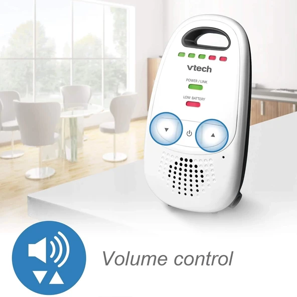 VTech DM112-2 Yükseltilmiş Sesli Bebek Monitörü. 2 Ebeveyn Ünitesi - Resim 4