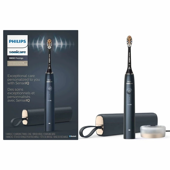 Philips Sonicare 9900 Prestige Şarj Edilebilir Elektrikli Diş Fırçası - Lacivert ürün görseli 1
