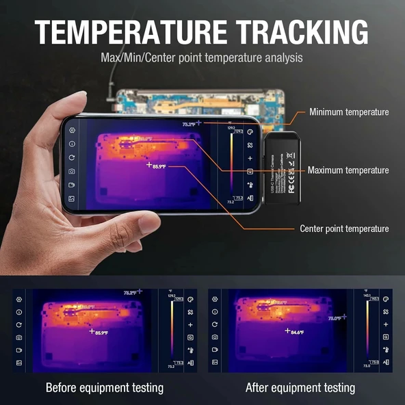 Teslong Termal Görüntüleme Kamerası - Android İçin - Resim 4