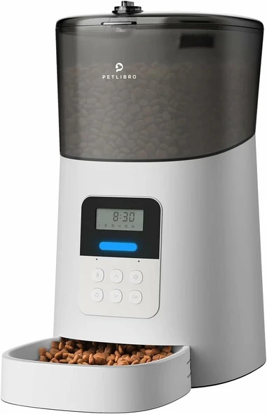 PETLIBRO Otomatik Kuru Mama Kabı 6L - Zaman Ayarlıdır - Beyaz ürün görseli