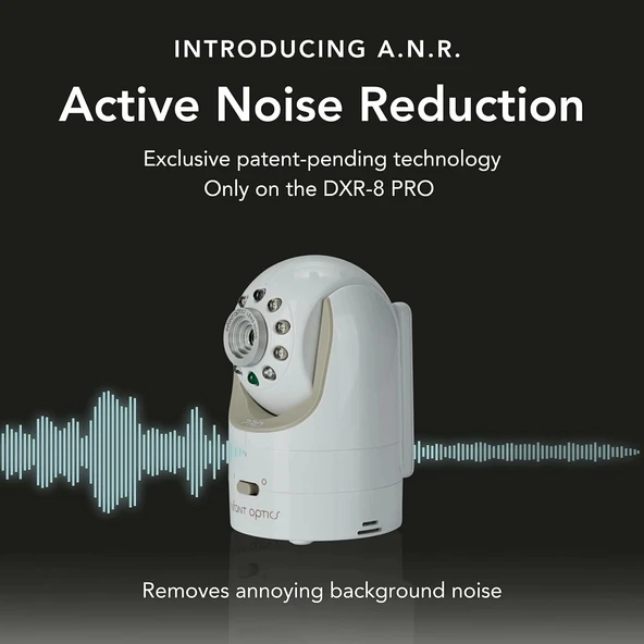 Infant Optics DXR-8 PRO Video Bebek Monitörü, 720P HD Çözünürlük 5 Inc Ekran - Resim 2