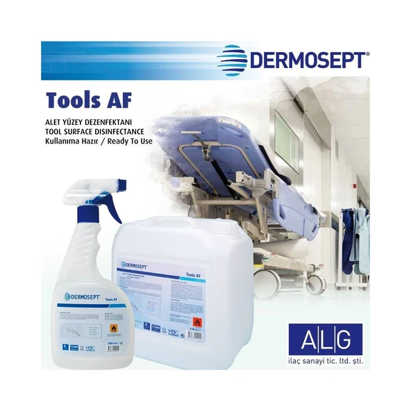 Alet ve Yüzey Dezenfektanı Tools Af 4250 ml - Resim 3