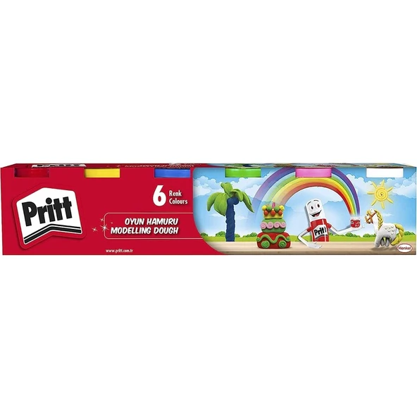 E-Trendy Shop 6'lı Oyun Hamuru - 6X100G ürün görseli