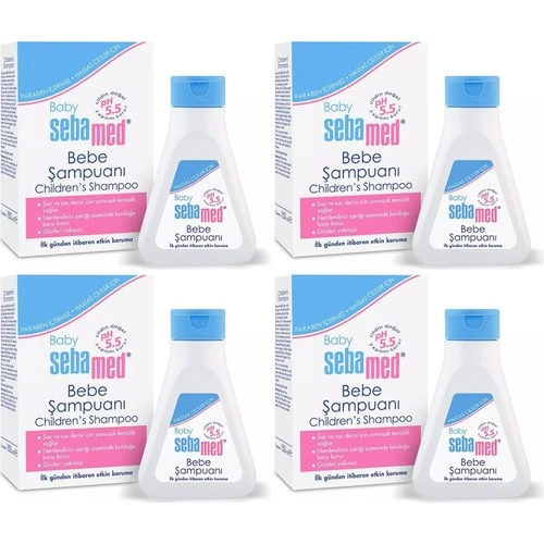 Sebamed Bebek Şampuanı 150ML Yeni Doğan (4 Lü Set) ürün görseli