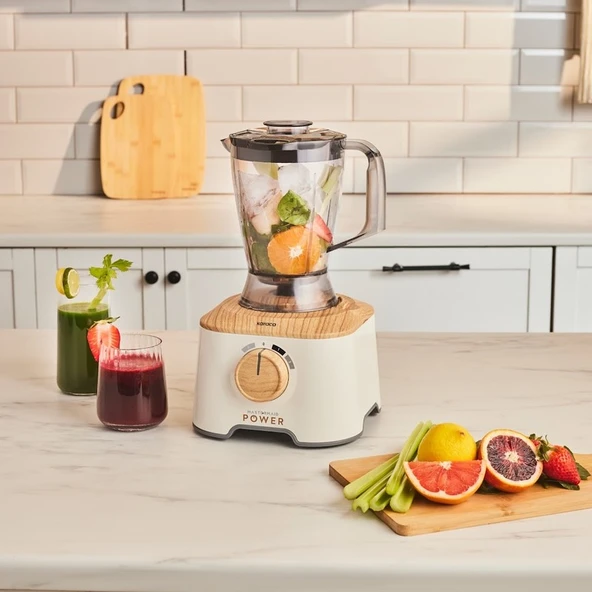 Karaca Mastermaid Power 10 In 1 Mutfak Robotu Wood Craft ürün görseli