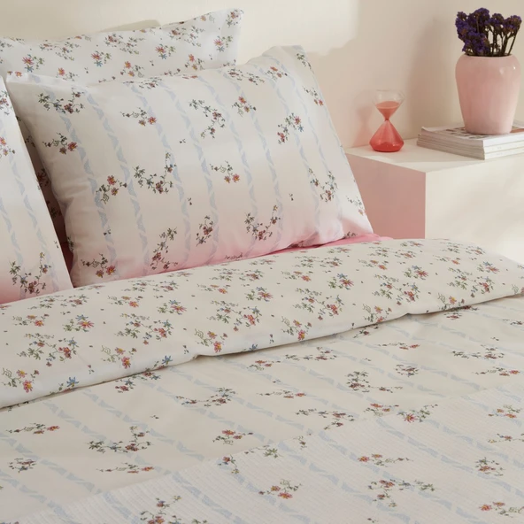 Sarah Anderson Visnu Çift Kişilik Pike Nevresim Takımı - Resim 4