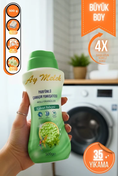 Çamaşır Parfümü 500gr Granül Parçacıklı Çamaşır Yumuşatıcısı (Cennet Bahçesi) ürün görseli