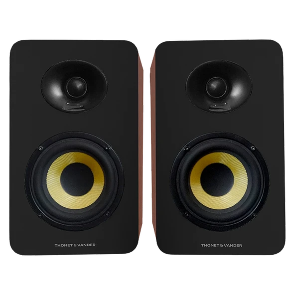 Thonet & Vander Vertrag Gen 2 Bluetooth 5.0 RCA 80W Ahşap Renk 2.0 RMS Hoparlör HK096-03623 - Resim 2