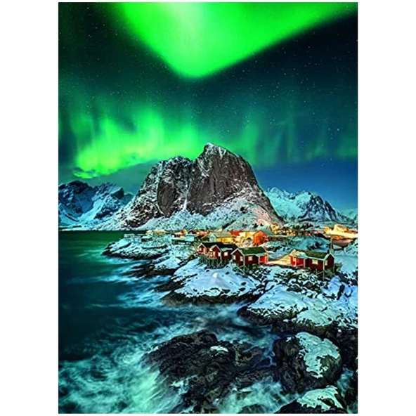 Clementoni - 1000 Parça Yetişkin Puzzle - Lofoten Islands - Resim 2