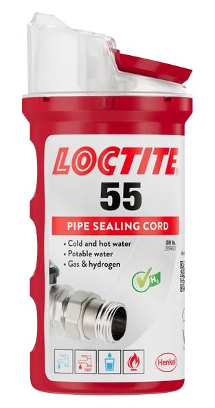LOCTİTE 55 - 160MT  BORU DİŞLİ SIZDIRMAZLIK  SİLİKON İP ürün görseli 1