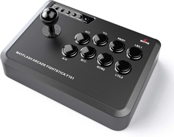 Mayflash Arcade Stick F101 Nintendo Switch/PC/PS3/Android ürün görseli