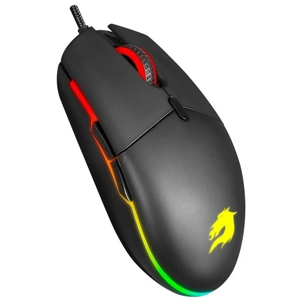 Angel Of Life Gameboter GB-M630 USB Rgb LED Aydınlatmalı 3200DPI Gaming Optic Siyah Mouse - Resim 5