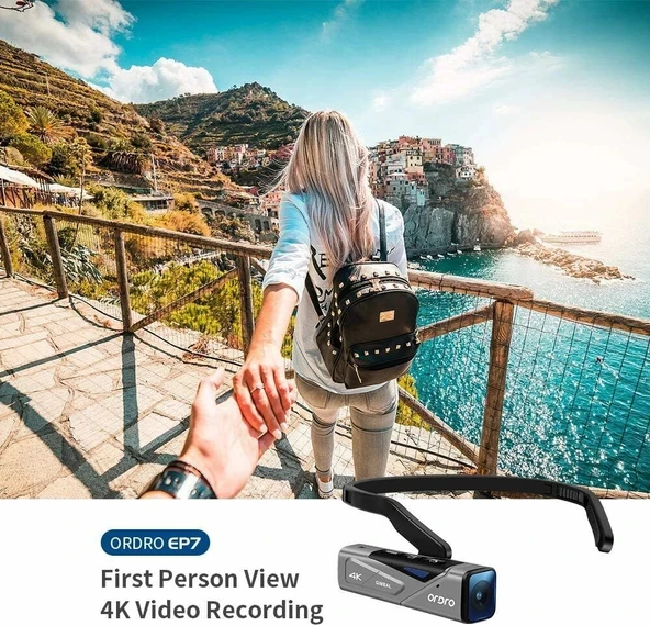 ORDRO EP7 4K Taşınabilir Vlog Video Kamera - FPV - Resim 2