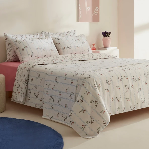 Sarah Anderson Visnu Çift Kişilik Pike Nevresim Takımı - Resim 2