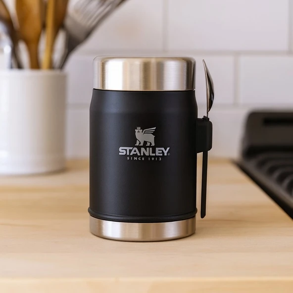 Stanley Klasik Paslanmaz Çelik Yemek Termosu Kaşıklı 0,40 LT - Resim 3