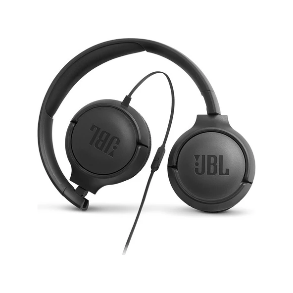 Angel Of Life Jbbl T500 Mikrofonlu Kablolu Kulaküstü Siyah Kulaklık - Resim 5