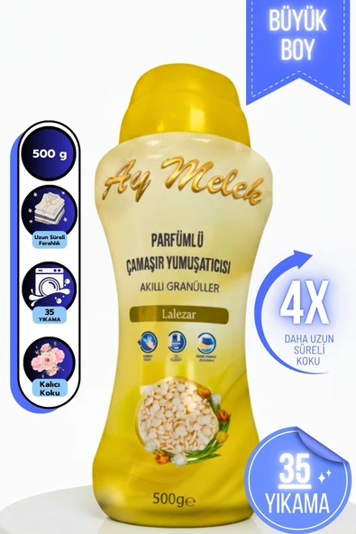 Çamaşır Parfümü 500 gr Çamaşır Yumuşatıcısı Granül Parçacıklı (Lalezar) ürün görseli