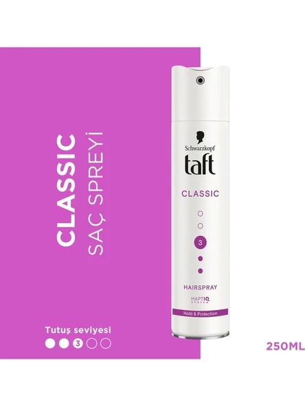 Taft Saç Spreyi Power No: 3 Classic 250 ml ürün görseli 1