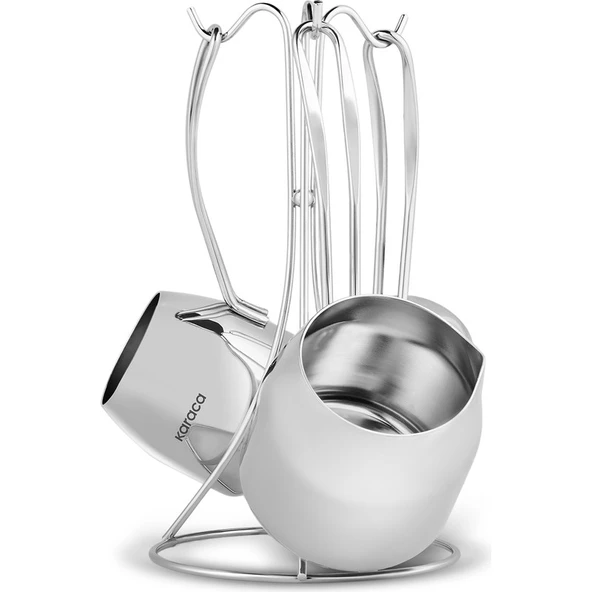 Karaca Asya 3'lü Standlı Cezve Takımı ürün görseli