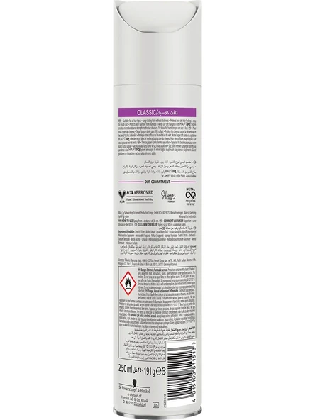 Taft Saç Spreyi Power No: 3 Classic 250 ml - Resim 2