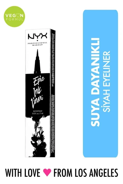 Siyah Eyeliner - Epic Ink Liner Black 800897085605 ürün görseli 1