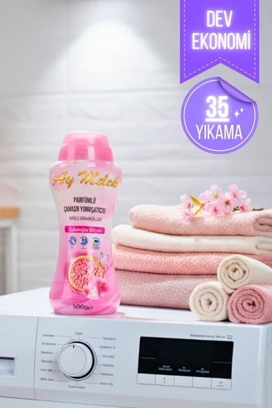 Çamaşır Parfümü 500gr Granül Parçacıklı Çamaşır Yumuşatıcısı (Kelebeğin Rüyası) - Resim 8