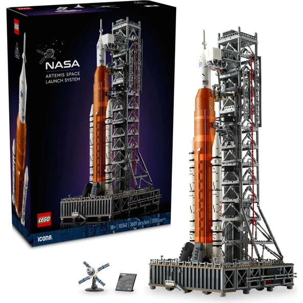 LEGO Icons 10341 Nasa Artemis Uzay Fırlatma Sistemi (3601 Parça) ürün görseli