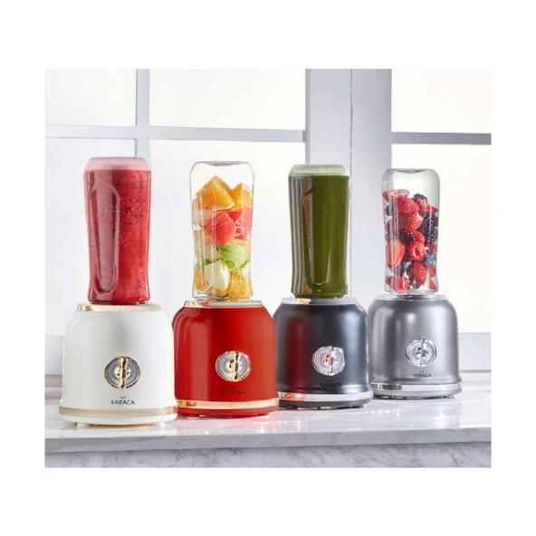 Karaca Retro Personal Kişisel Smoothie Blender Black ürün görseli