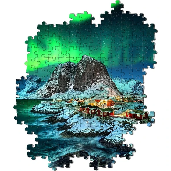 Clementoni - 1000 Parça Yetişkin Puzzle - Lofoten Islands - Resim 3