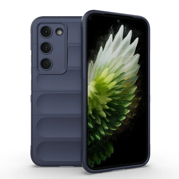 Tecno Spark 40 Pro Kılıf Elde Tutma Kolaylıkla Kaydırmaz Kenar Line Dizayn Optietnik Kapak - Resim 4