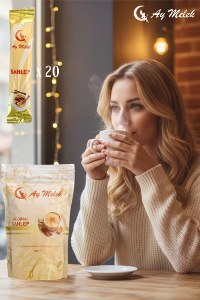 Doğal Katkısız Sahlep Tek Kullanımlık Ambalajlı (300 gr) Çözünebilir Hazır Salep ürün görseli