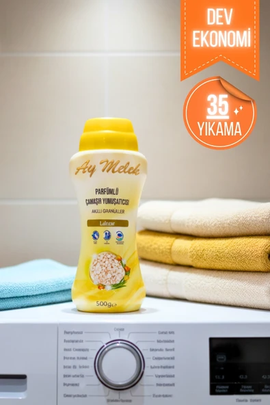 Çamaşır Parfümü 500 gr Çamaşır Yumuşatıcısı Granül Parçacıklı (Lalezar) - Resim 3