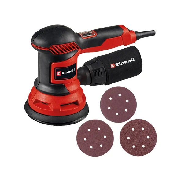 Einhell Eksantrik Zımpara TC-RS 425 E (425 W, 25 adet Ø 125 mm zımpara diski, P60, P80, P120 zımpara kağıdı dahil) - 4462005 ürün görseli