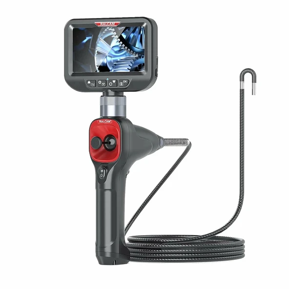 Ralcam 360 Derece Kumanda Kolu Eklemli Borescope 6.2mm Su Geçirmez - 1m ürün görseli 1