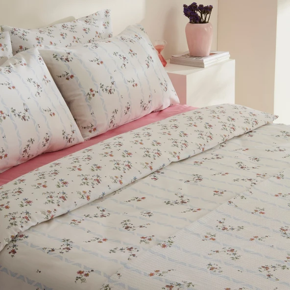 Sarah Anderson Visnu Çift Kişilik Pike Nevresim Takımı - Resim 3