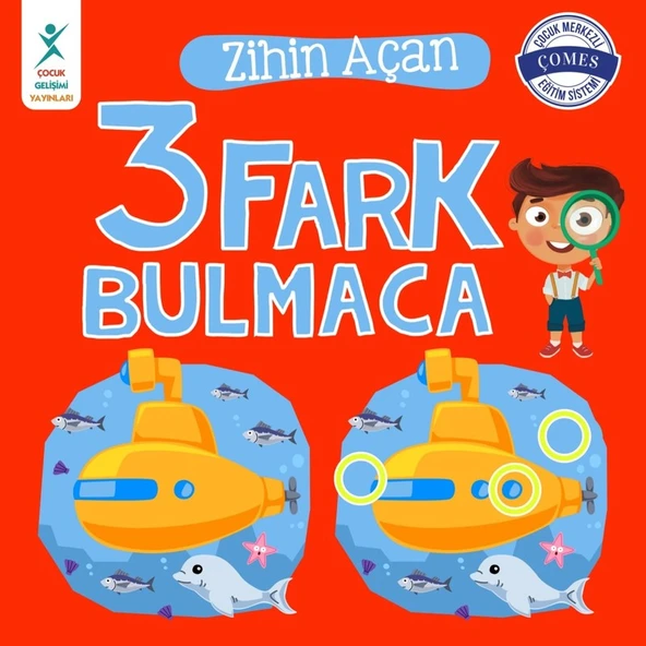 Zihin Açan 3 Fark Bulmaca - Tuğçe Turguner ürün görseli