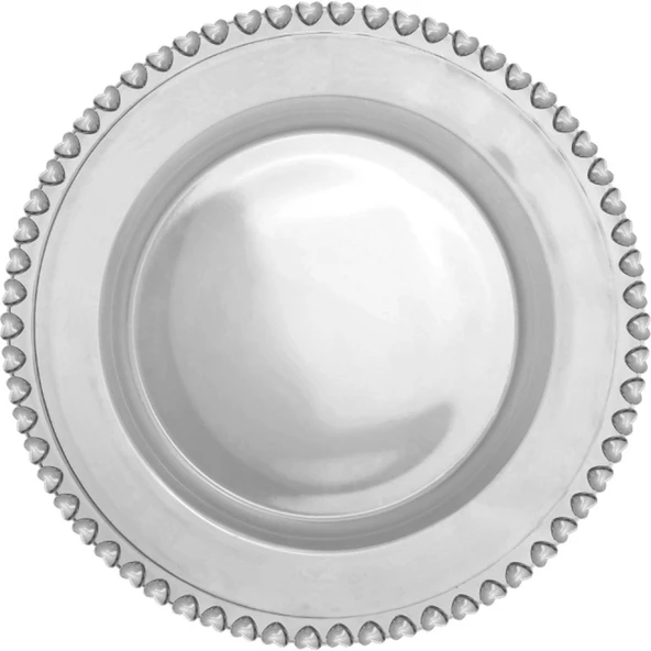 Karaca Glory Servis Tabağı 27 cm Antrasit Cam Malzeme ile Modern Şıklık ürün görseli