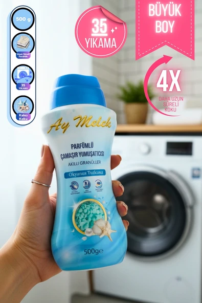 Çamaşır Parfümü 500 gr Çamaşır Yumuşatıcısı Granül Parçacıklı (Okyanus Esintisi) ürün görseli