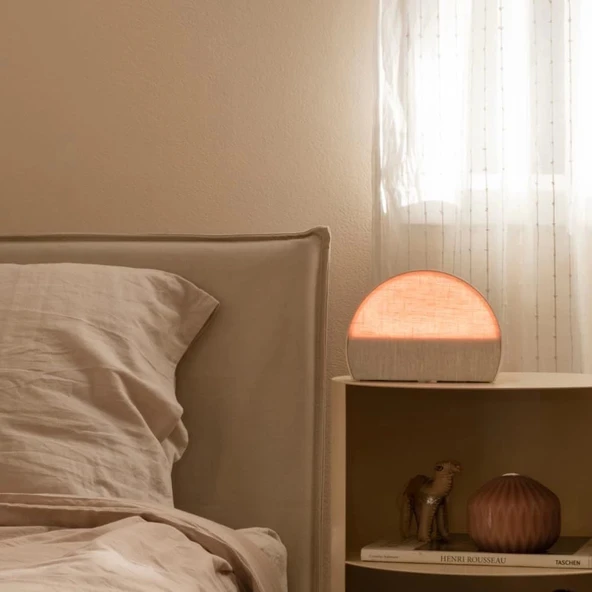 Hatch Restore 2 Gündoğumu Çalar Saat, Ses Makinesi, Akıllı Işık - Macun Rengi - Resim 3