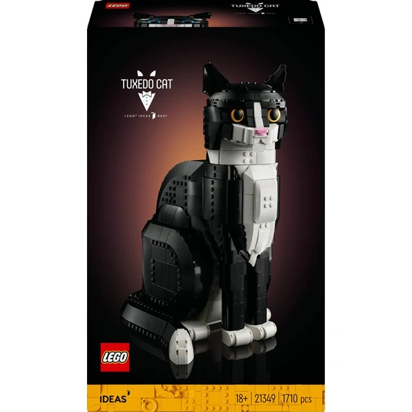 LEGO® Ideas Smokinli Kedi 21349 - Yetişkinler için Model Yapım Seti (1710 Parça) - Resim 3