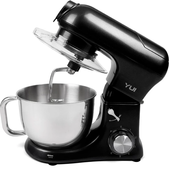 Yui M200 Multi-Fonksiyonel 3'ü Bir Arada Döküm Gövde Stand Mikser Kıyma Setli ve Blender Özellikli 1800W - Resim 4