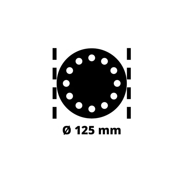 Einhell Eksantrik Zımpara TC-RS 425 E (425 W, 25 adet Ø 125 mm zımpara diski, P60, P80, P120 zımpara kağıdı dahil) - 4462005 - Resim 5
