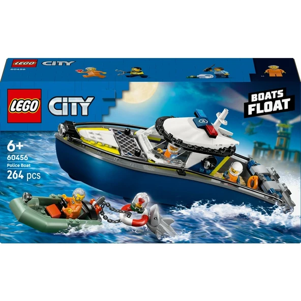 LEGO® City Polis Teknesi Takibi 60456 - 6 Yaş ve Üzeri Çocuklar Için Yaratıcı Oyuncak Yapım Seti (264 Parça) - Resim 3