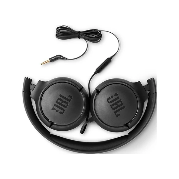 Angel Of Life Jbbl T500 Mikrofonlu Kablolu Kulaküstü Siyah Kulaklık - Resim 4