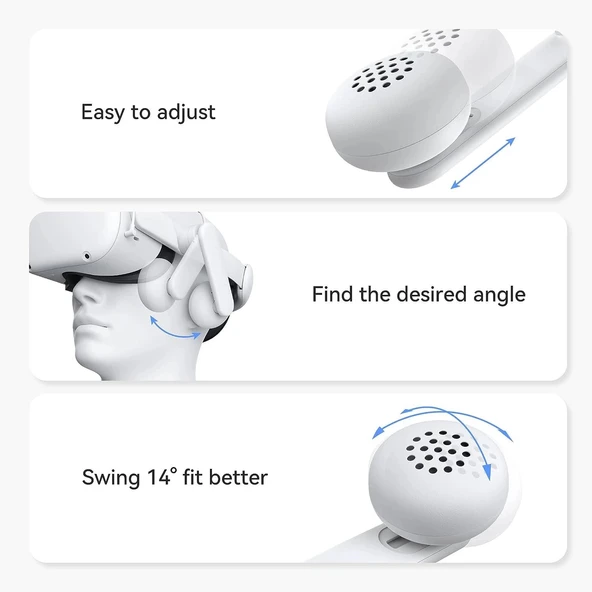 KIWI design Kulaklık Kafa Bandı - Quest 2 ile Uyumlu - Resim 4