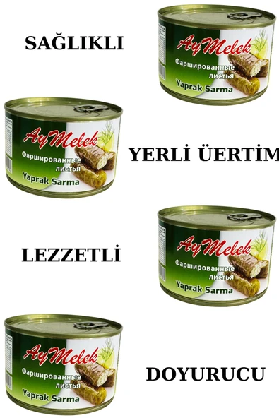 Yaprak Sarma (3 KUTU) Yerli Üretim 400 gr Doğal Besin Deposu Hazır Yemek - Resim 8