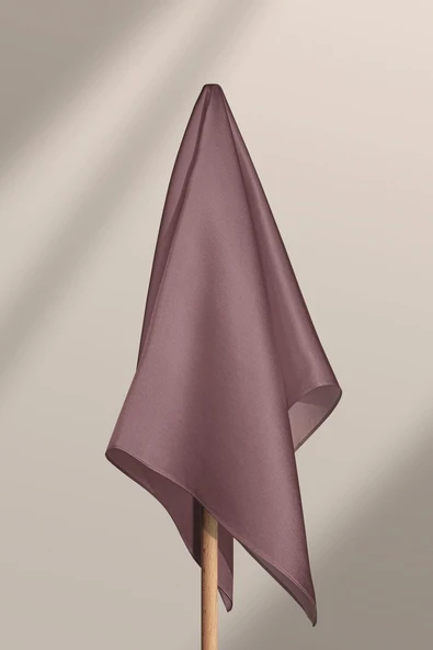 Şifon Gül Kurusu Bandana - Resim 5