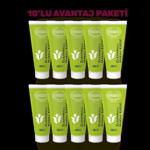 10'lu CLEAN BALL MASAJ KREMİ 200 ML ürün görseli 1